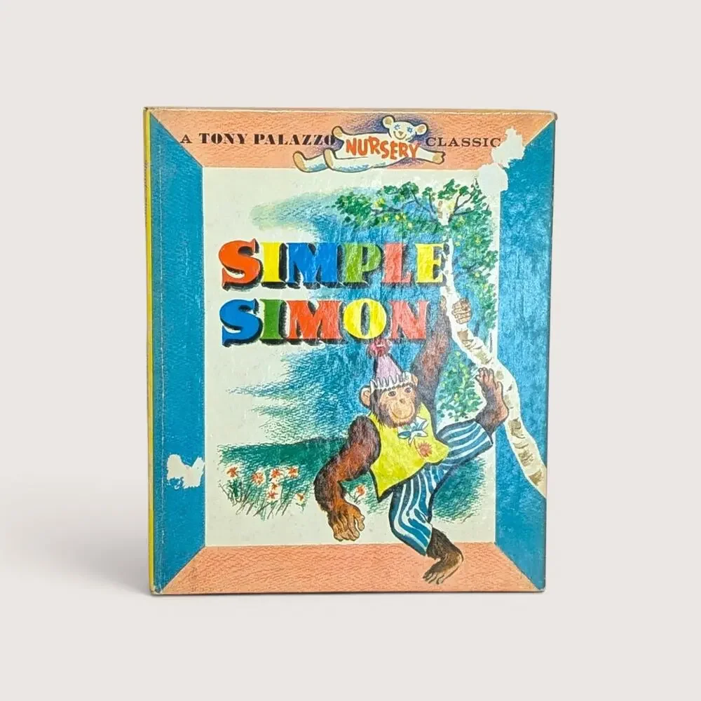 1959 Simple Simon Tony Palazzo Hardcover Book First Edition